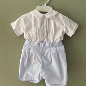 Feltman Brothers Boys Feather Stitched Bobby Suit